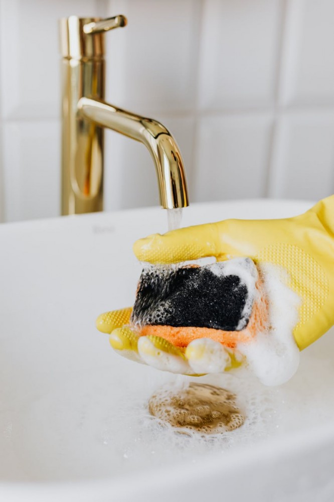Choose the right materials for kitchen cleaning