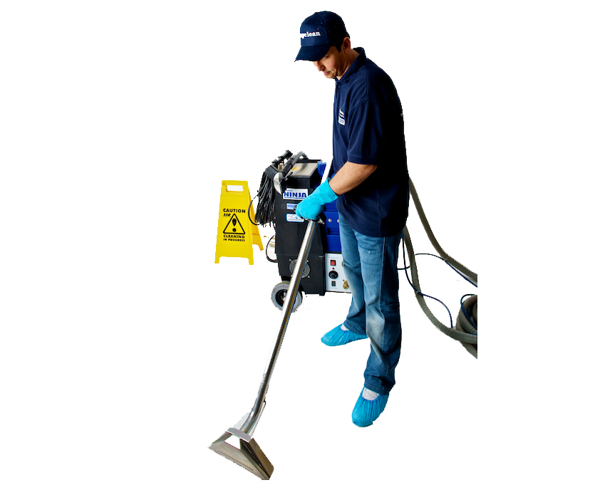 London Carpet Cleaner in Action