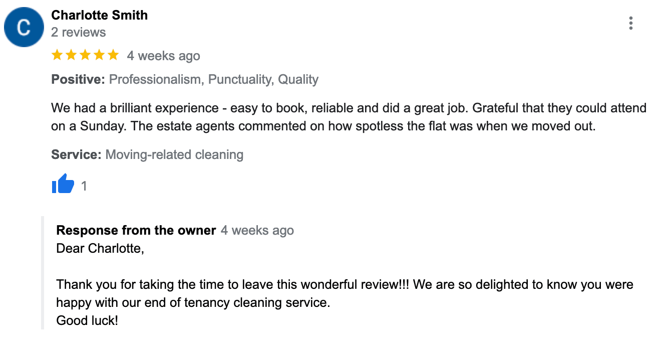 Review About Anyclean's Moving Related Cleaning Service
