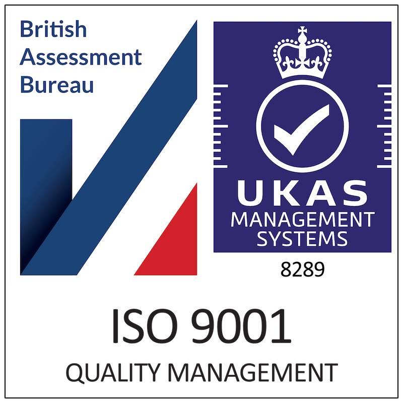 ISO9001 Accreditation Logo