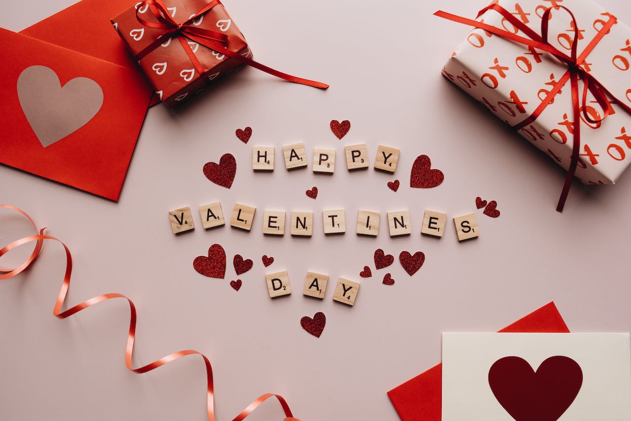 A Valentine's Day celebration message